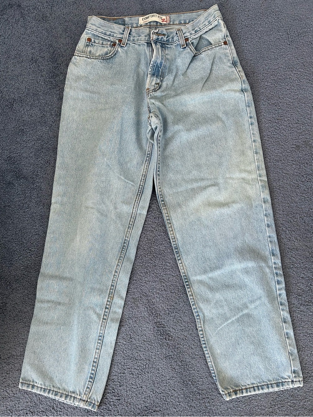 Men’s Levi’s 560 comfort fit light blue  denim jeans